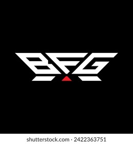 BFG letter logo vector design, BFG simple and modern logo. BFG luxurious alphabet design  