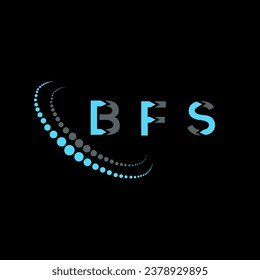 BFS letter logo creative design. BFS unique design.
