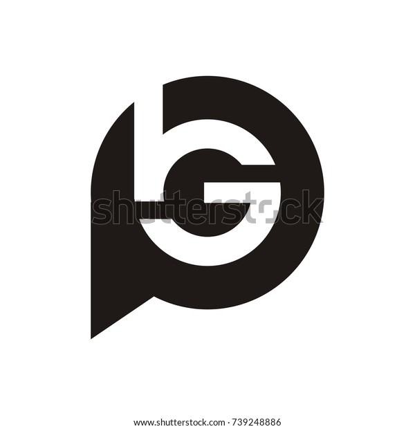  Bg  Bgp Logo  Initial Letter Design Stock Vector Royalty 