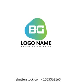 BG company linked letter logo concept. Designed for your web site design, logo, app, UI. initial logo design