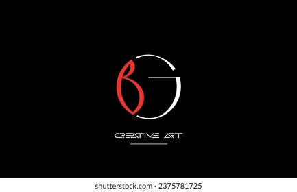 BG, GB, B, G abstract letters logo monogram