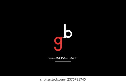 BG, GB, B, G abstrakte Buchstaben Logo-Monogramm
