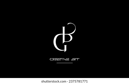 BG, GB, B, G abstract letters logo monogram