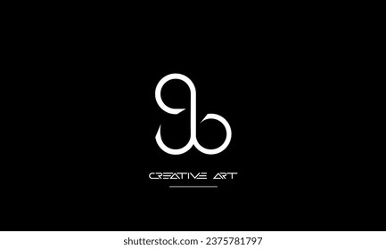BG, GB, B, G abstract letters logo monogram