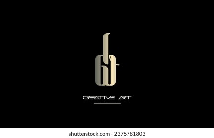 BG, GB, B, G abstract letters logo monogram