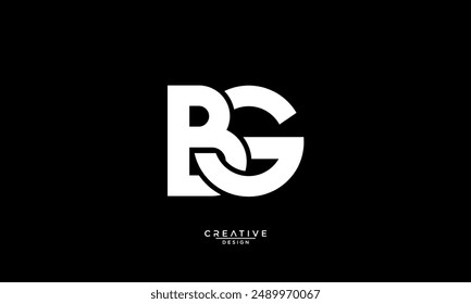 BG, GB, B, G, Abstract Letters Logo Monogram
