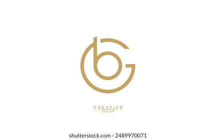 BG, GB, B, G, Abstract Letters Logo Monogram