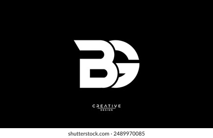 BG, GB, B, G, Abstract Letters Logo Monogram