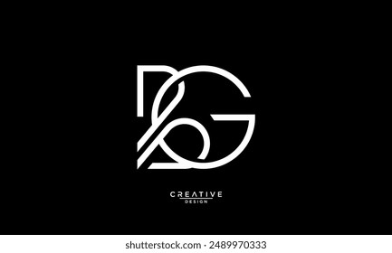 BG, GB, B, G, Abstract Letters Logo Monogram