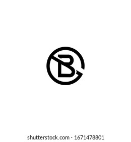 BG GB Letter Logo Design Vector Template