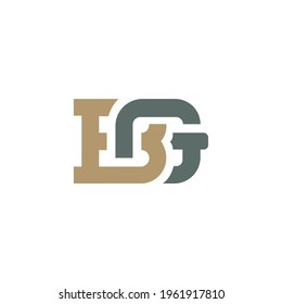 BG Letter Concept Logo Design