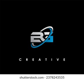 Ilustración de vectores de plantilla de diseño de logotipo inicial de la letra BG