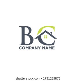 The BG letter logo design concept is like a simple and elegant house shape