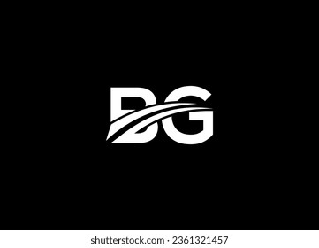 BG letter logo design and initial logo