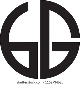bg letter vector logo