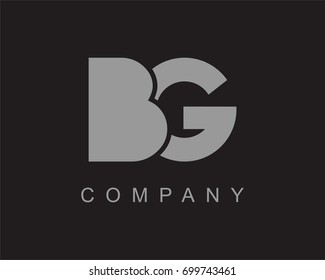 BG Logo. Letter design vector