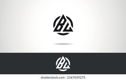 BG Round Monogram Letter Logo 