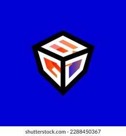 Logo de la letra BGD diseño creativo con gráfico vectorial, logotipo BGD simple y moderno.