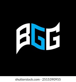 Diseño del logotipo de BGG, logotipo simple y moderno de BGG. Diseño de alfabeto de lujo BGG  