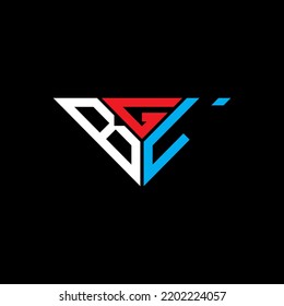 BGL letter logo creative design with vector graphic, BGL simple and modern logo in triangle shape.