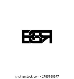 diseño de logotipo de monograma original de letra bgr