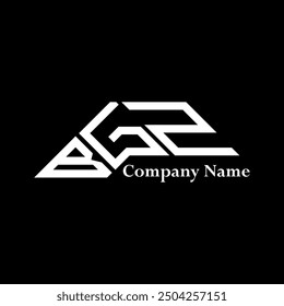 BGZ logo design, BGZ simple and modern logo. BGZ luxurious alphabet design  
