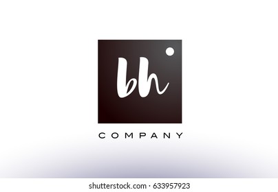 Bh B H Black White Handwritten Stock Vector (Royalty Free) 633957923 ...