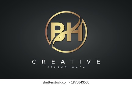 BH creative luxury logo design