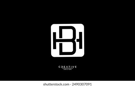 BH, HB, B, H, Abstract Letters Logo Monogram
