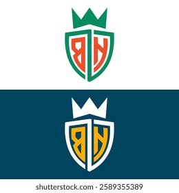 BH HB letter logo set design