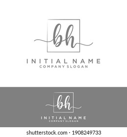 BH Initial Brief Handschrift und Unterschrift Logo.