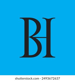 BH letter logo Creative Design.
BH monogram Logo Unique Concept Vector.
BH creative  modern flat abstract  initials letter logo.
