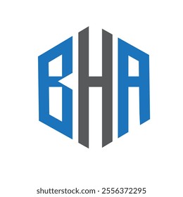  BHA modern elegance and creative logo design .BHA luxurious alphabet design . BHA letter initial logo design.



