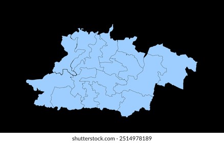 Mapa de Bhagalpur Bihar, Distrito de Bhagalpur, Estado de Bihar, República da Índia, Governo de Bihar, território indiano, Índia Oriental, política, aldeia, turismo