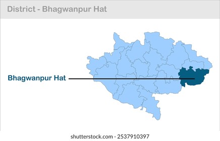 Bhagwanpur Hat sub-district map ,Siwan District, Bihar State, Republic of India, Government of Bihar, Indian territory, Eastern India, politics, village, tourism