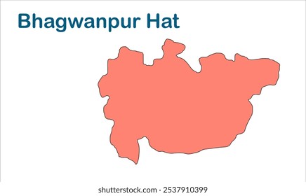 Bhagwanpur Hat subdivision map ,Siwan District, Bihar State, Republic of India, Government of Bihar, Indian territory, Eastern India, politics, village, tourism