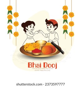 Bhai Dooj, Brother Sister Indian festival after Diwali 