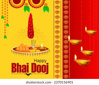 Bhai Dooj is a Hindu festival celebrating the bond between brothers and sisters, marked by special rituals and the exchange of love and gifts.