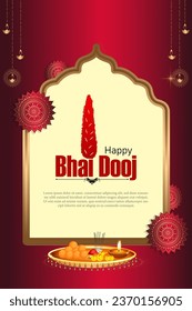 Bhai Dooj is a Hindu festival celebrating the bond between brothers and sisters, marked by special rituals and the exchange of love and gifts.