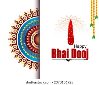 Bhai Dooj is a Hindu festival celebrating the bond between brothers and sisters, marked by special rituals and the exchange of love and gifts.