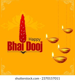 Bhai Dooj is a Hindu festival celebrating the bond between brothers and sisters, marked by special rituals and the exchange of love and gifts.