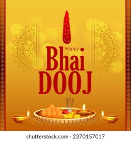 Bhai Dooj is a Hindu festival celebrating the bond between brothers and sisters, marked by special rituals and the exchange of love and gifts.