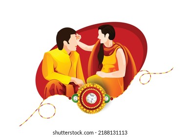 Hermano hermano del festival indio Bhai Dooj