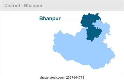 Bhanpur sub-district map, Basti District, Uttar Pradesh State, Republic of India, Government of  Uttar Pradesh, Indian territory, Eastern India, politics, village, tourism