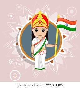 Bharat Mata - Indian Goddess
