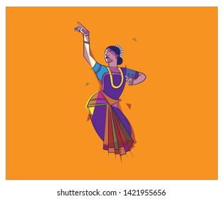 Bharatanatyam is a major form of Indian classical dance that originated in the state of Tamil Nadu.