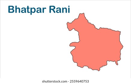 Bhatpar Rani subdivision map, Deoria District, Uttar Pradesh State, Republic of India, Government of  Uttar Pradesh, Indian territory, Eastern India, politics, village, tourism