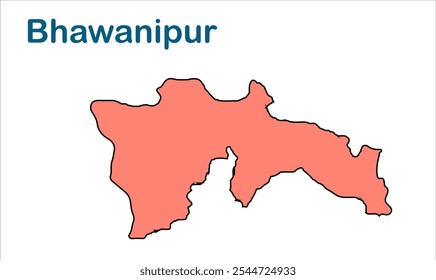 Bhawanipur subdivision map, Purnia District, Bihar State, Republic of India, Government of Bihar, Indian territory, Eastern India, politics, village, tourism