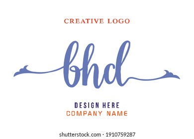 BHD lettering logo is simple, easy to understand and authoritative