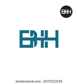 BHH Logo Letra Monograma Diseño